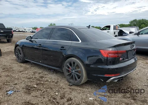 2018 Audi S4 Premium Plus из США, поврежденный, VIN WAUB4AF42JA002421